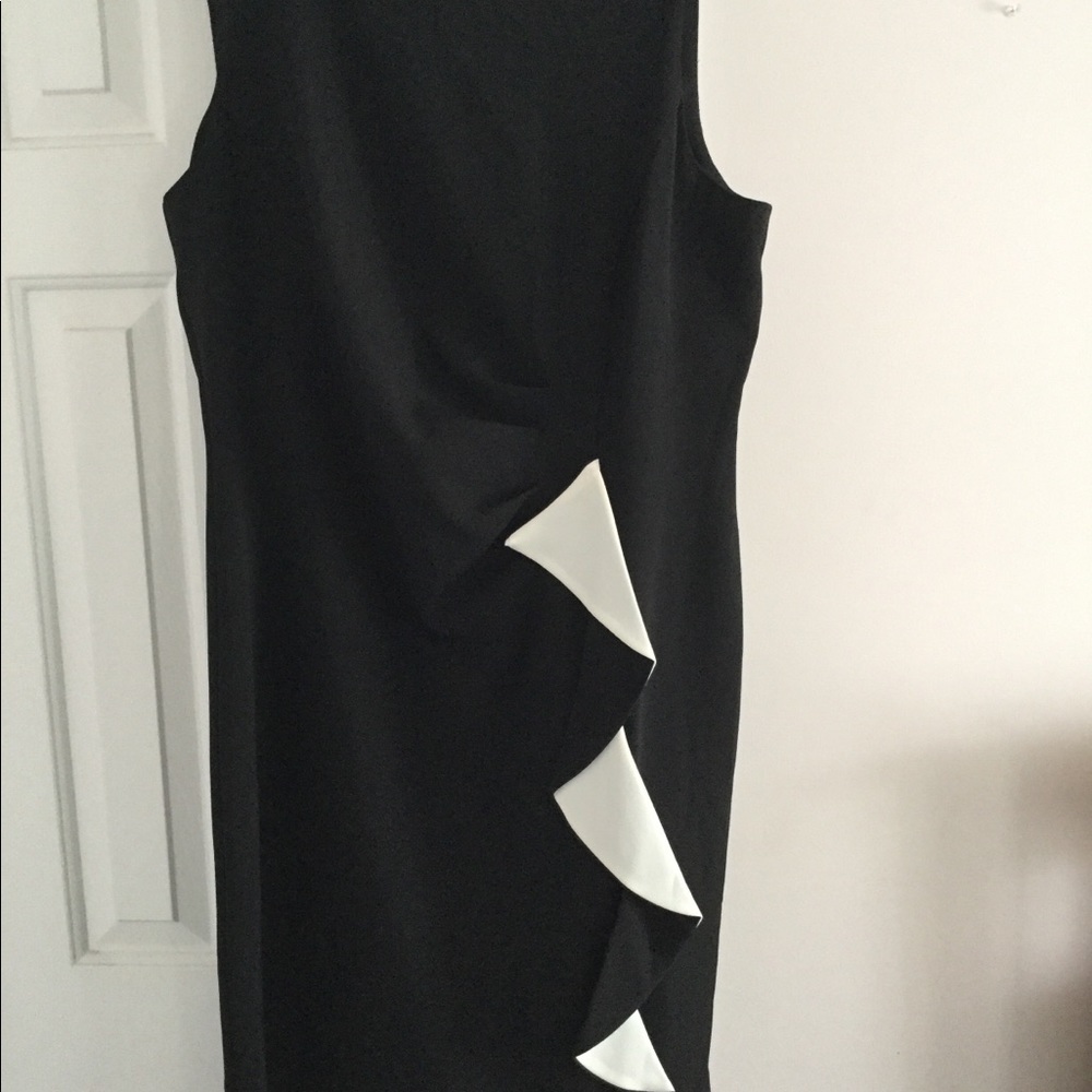 Black and white dress